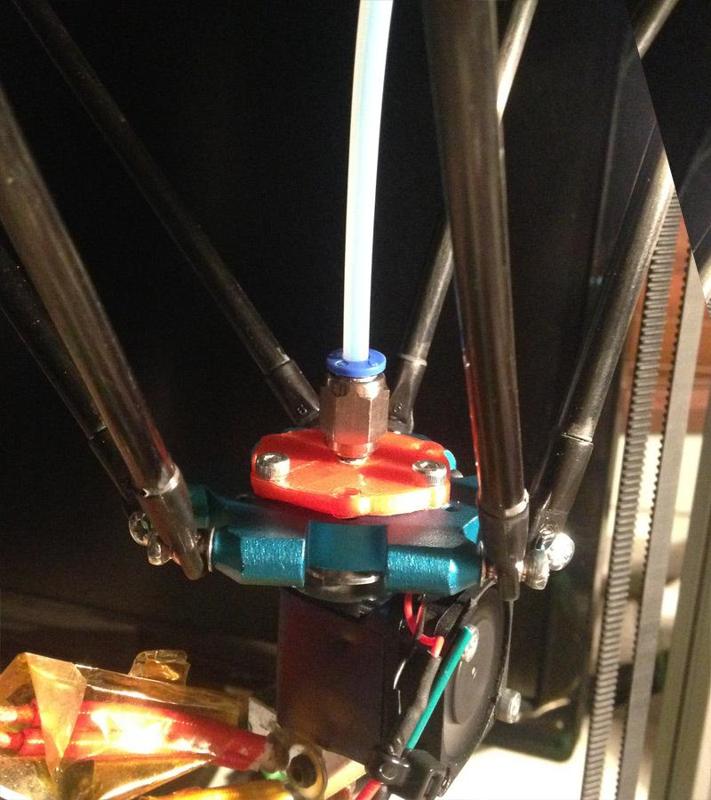 Tube mount for Kossel end effector