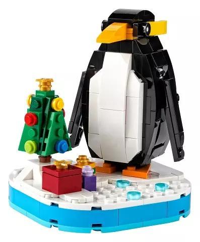 PixelBricks3D - Lego Christmas Penguin