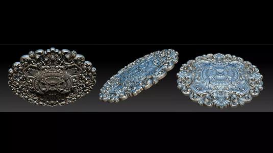 Decorative Ceiling Center - for CNC router