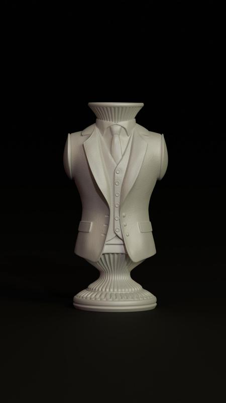 Vase "GENTLEMAN"