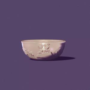 Bowl with petroglyphs for casting