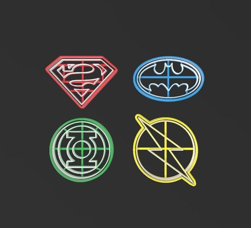 DC Comics Cookie Cutters