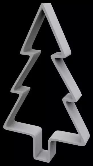 Hollow tree ornament