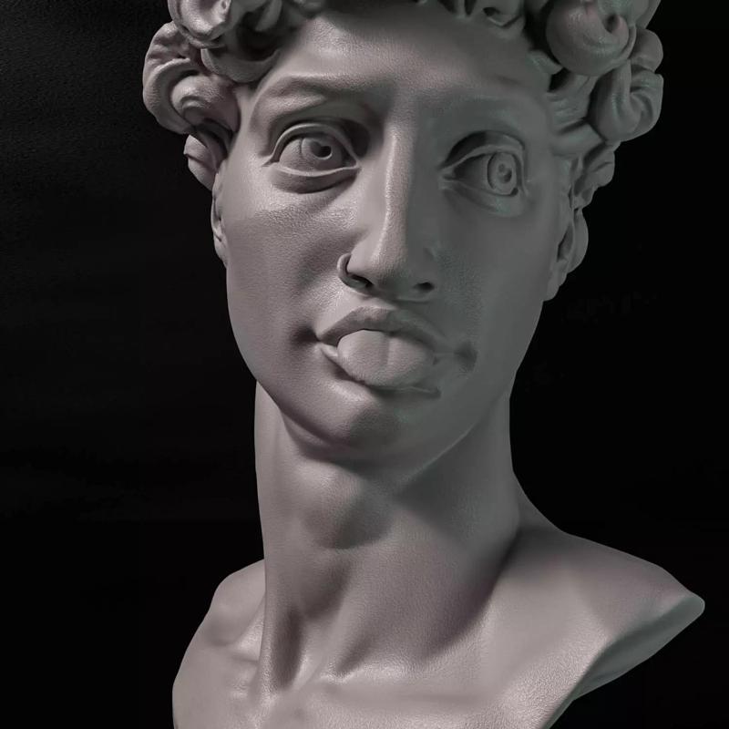 HipHop David 3d printing stl