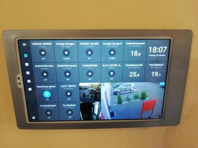 Samsung Galaxy Tab A7 Lite to Control Domoticz with Homehabit
