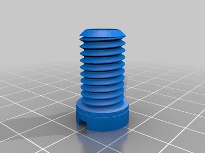 Spare sink screw