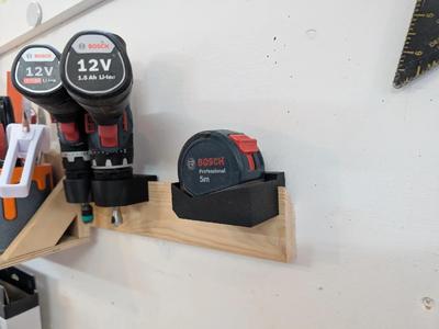 Bosch pro tape measure holder - French Cleat version   