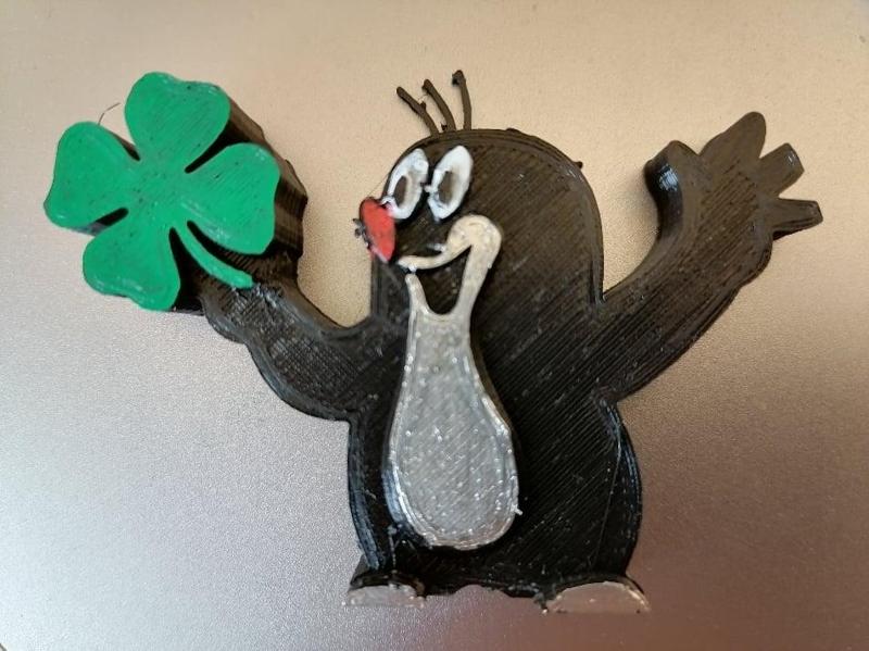 lucky charm "lucky mole"