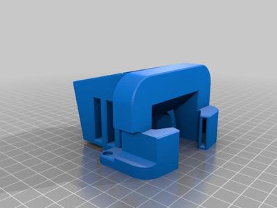 ender 3 fan mod with CR Touch bracket cutout