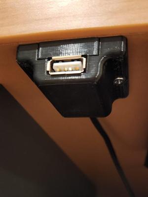 USB Extension Desk Mount Bracket