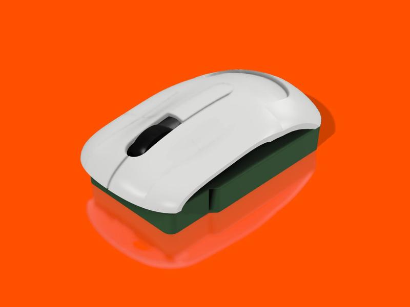 Alpha Zero Mini Ergo Wireless mouse