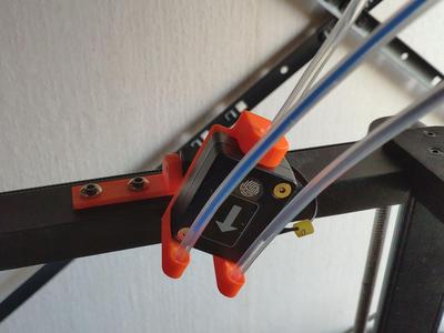 Ender3v3KE Filament sensor mount multiple PTFE