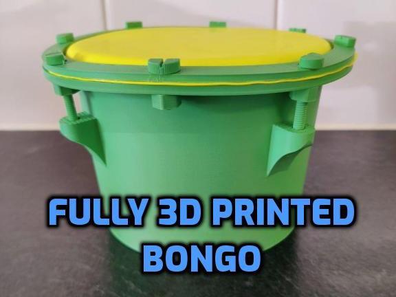 Billy Bongo: the fully 3d printed bongo 