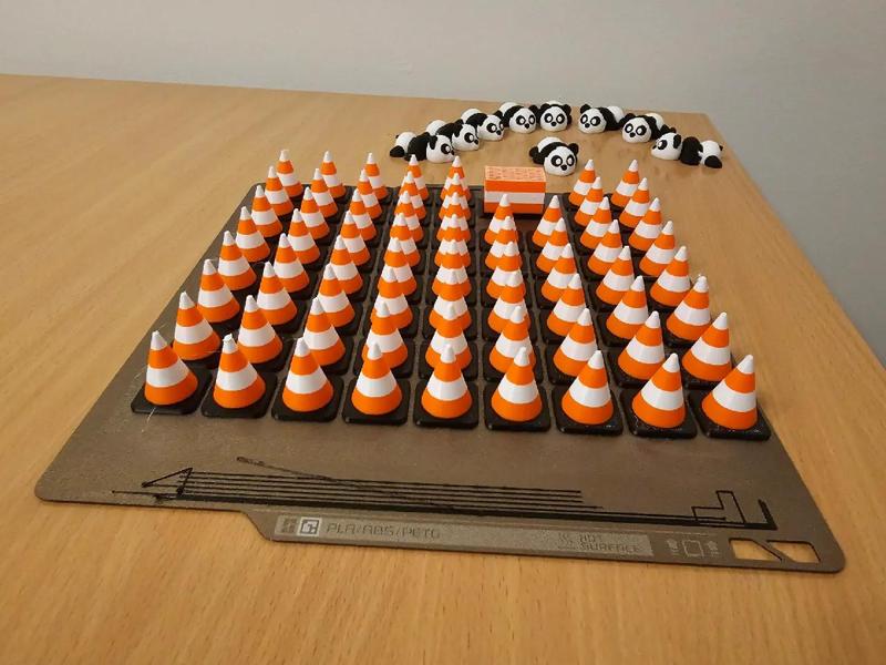 Dopravní kužel rc 1/10 traffic cone   