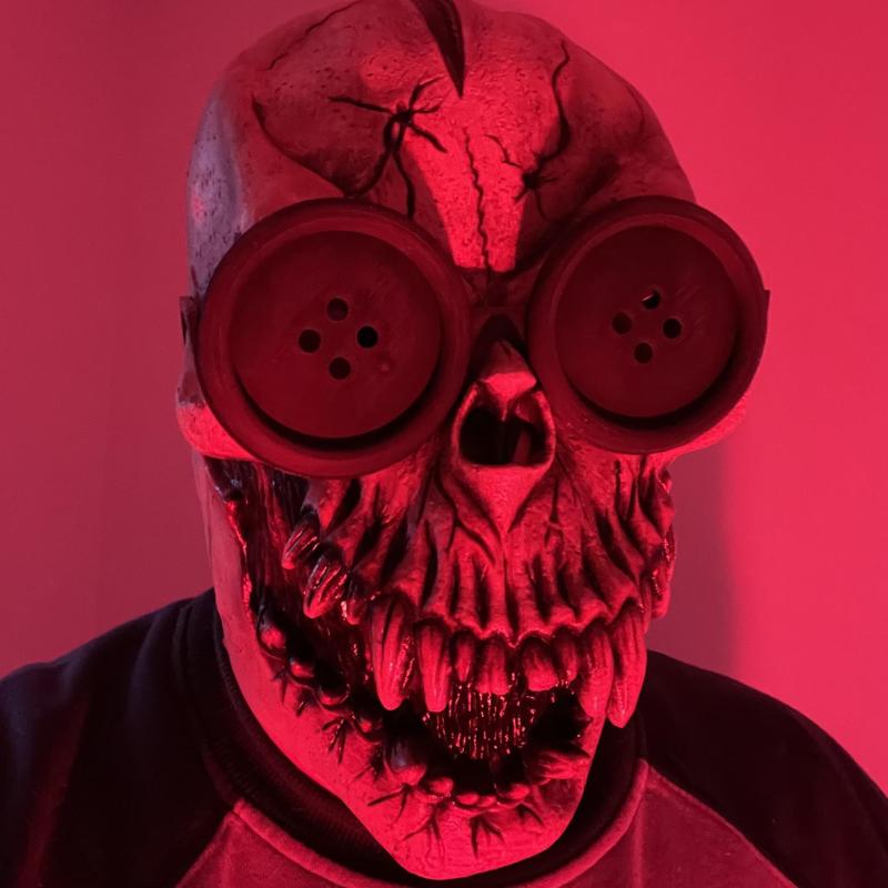 Coraline Button Cosplay Glasses