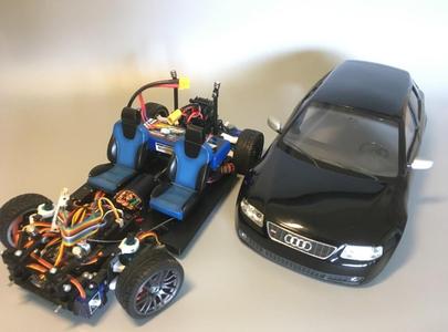 1/10 Audi S3 8L RC model
