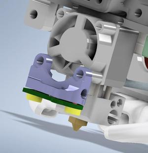 Euclid front fan mount for 2510 fan