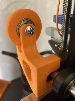 Another Ender 3 v2 Filament Roller Guide