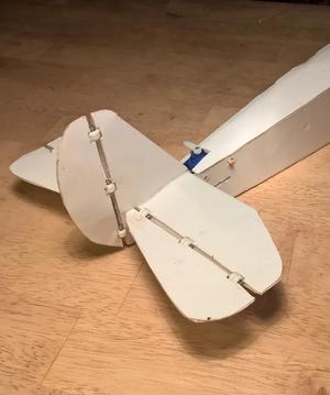 RC Airplane Control Surface Hinge   