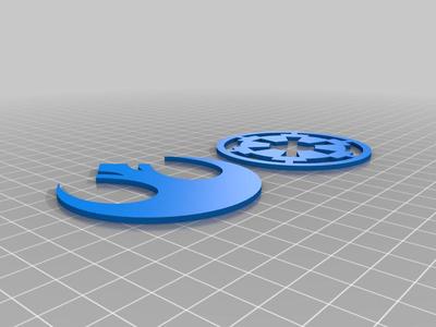 Arcade 1Up Pinball Star Wars speaker decoration