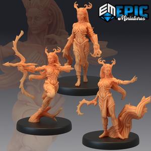 Dryad Set / Female Tree Spirit / Forest Encounter Collection