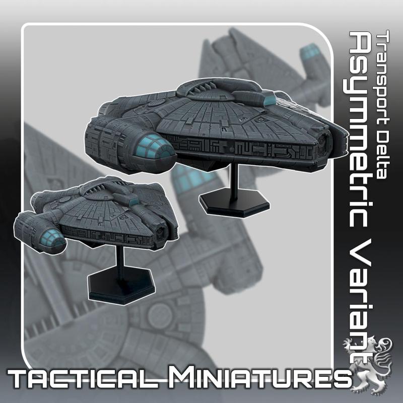 Transport Delta Asymmetric Variant Tactical Miniatures