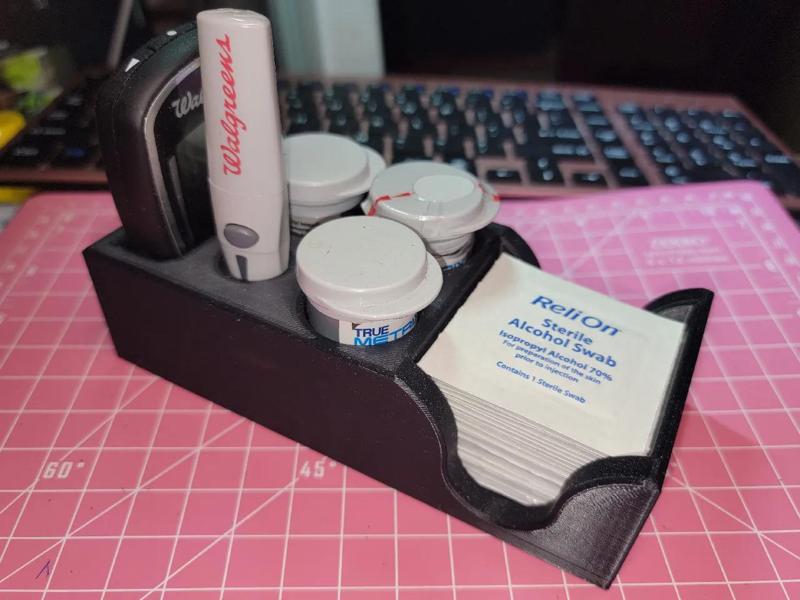 True Metrix Air Blood Glucose Meter Caddy   