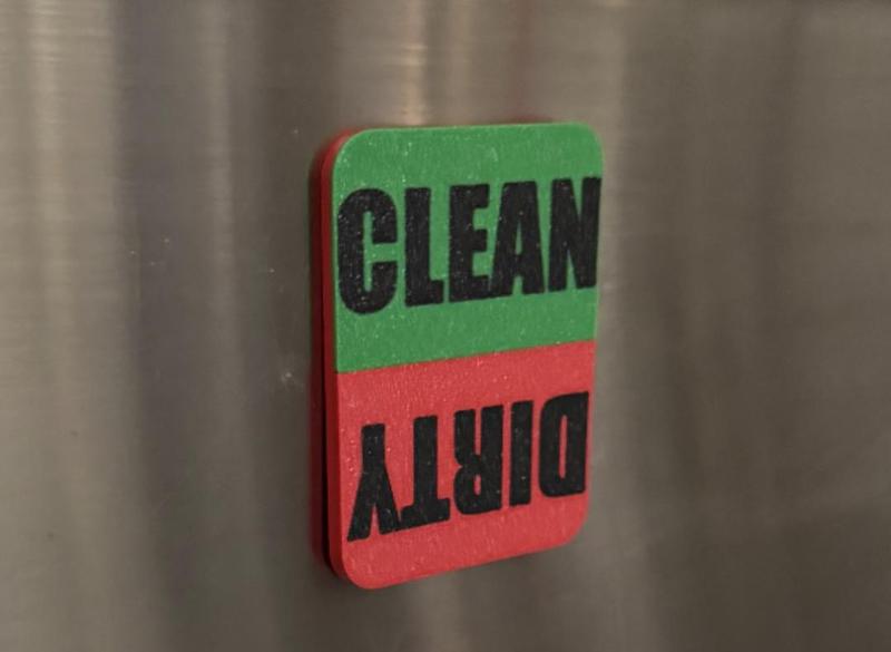 Dishwasher Indicator - Simple Magnetic