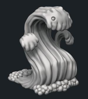 Medium Water Elemental