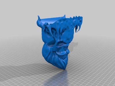 Pirat Schädel Skull Seifenschale Dusche
