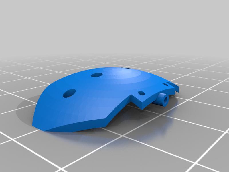 Model of AADI (Aurolab Aqueous Drainange Implant) Glaucoma Drainage Device