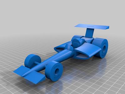 Design a Racer using Geometric Shapes