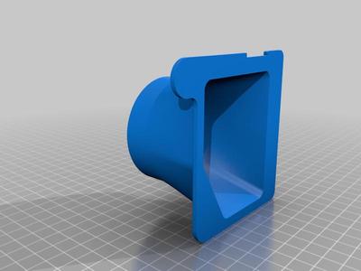 Exhaust Vent adapter for BIQU Pixel L