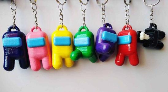 Among Us KeyChain Combo!