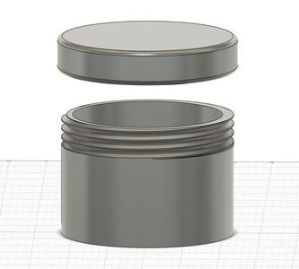 Container with lid
