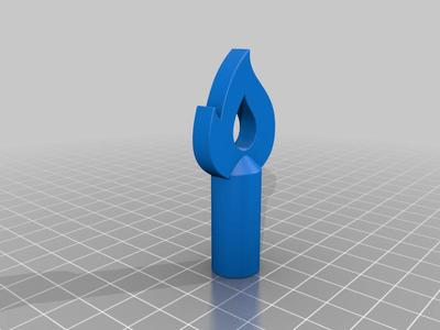 Triangular Key for electrical/gas panel