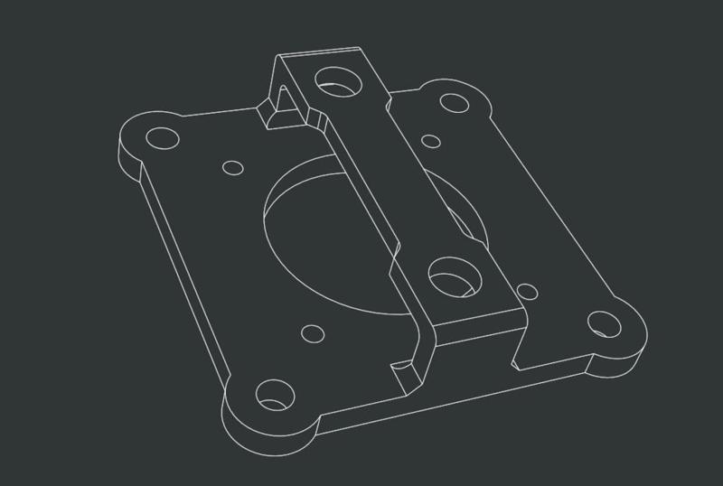 RunCam Split Mini 2 Adapter 20*20mm to 30x30mm