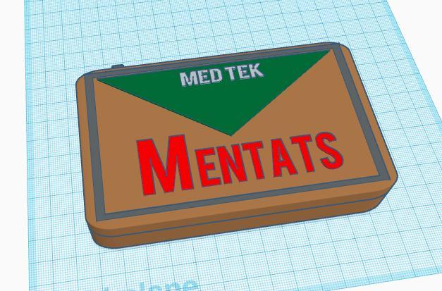 Fallout - Mentats Chem Cosplay Prop 