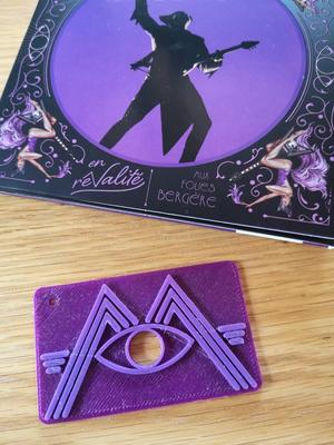 -M- Matthieu Chedid Rêvalité Keychain