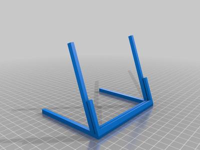 Simple stand for unpacked HotWheels