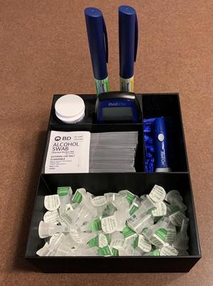 Diabetes Suppy Box