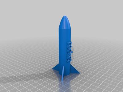 simple rocket toy for kids