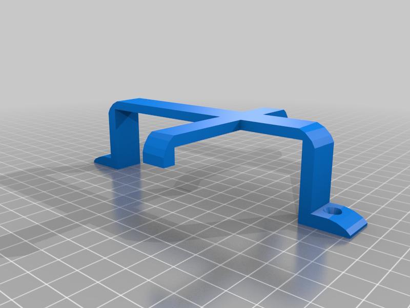 Under desk mount for KCEVE Dual Display port KVM