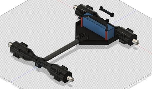 Mk2 RC tank-steering rock crawler