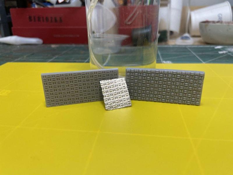 Stamped metal hobby form