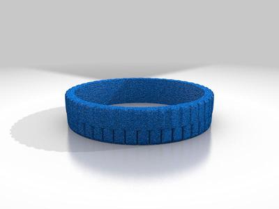Piano Bangle/Ring