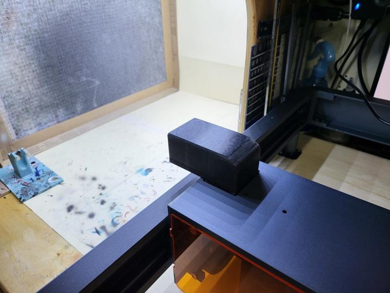 ELEGOO Phecda Laser Engraver fan duct