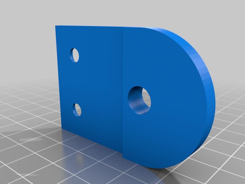 roller blind narrow end