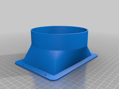 125mm duct adapter 140x95