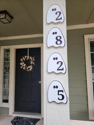 Halloween Ghost Numbers